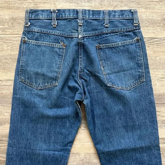 Vintage 50s JC Penney Denim Jeans Size 30x29 - Picture 2 of 7